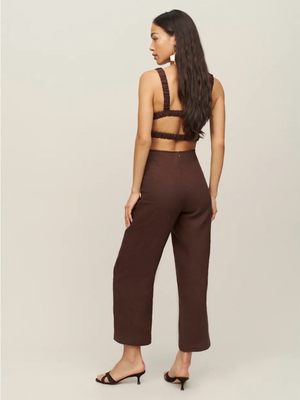 Reformation Harlow Linen Jumpsuit - Picture 4 of 5